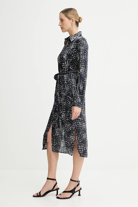 Calvin Klein sukienka LV044C060G czarny AW25