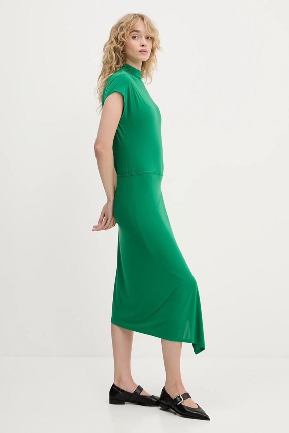 Φόρεμα Calvin Klein LV044C237G πράσινο AW25