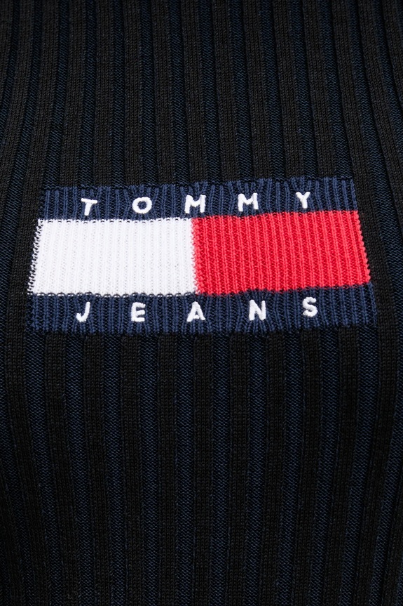 Šaty Tommy Jeans DW0DW20877 čierna