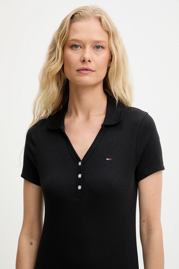 Tommy Jeans vestito nero DW0DW21172