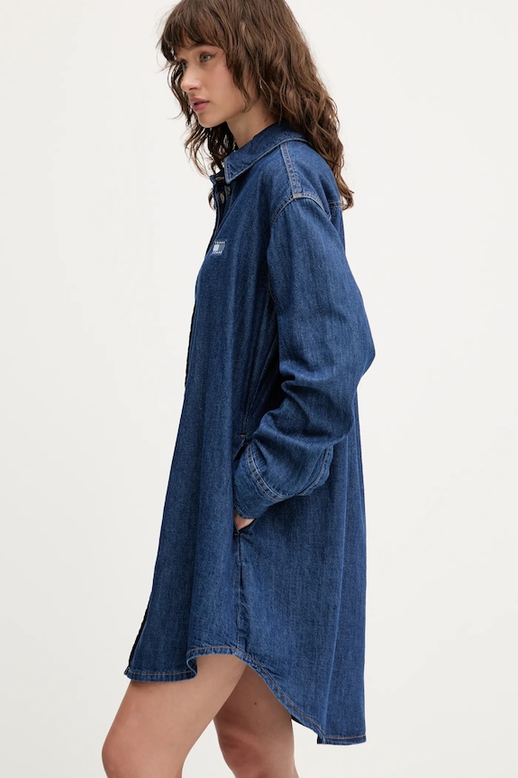 Φόρεμα τζιν Tommy Jeans μπλε DW0DW21420