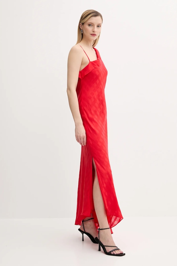 Φόρεμα Samsoe Samsoe SAMARINA F25200095 κόκκινο AW25