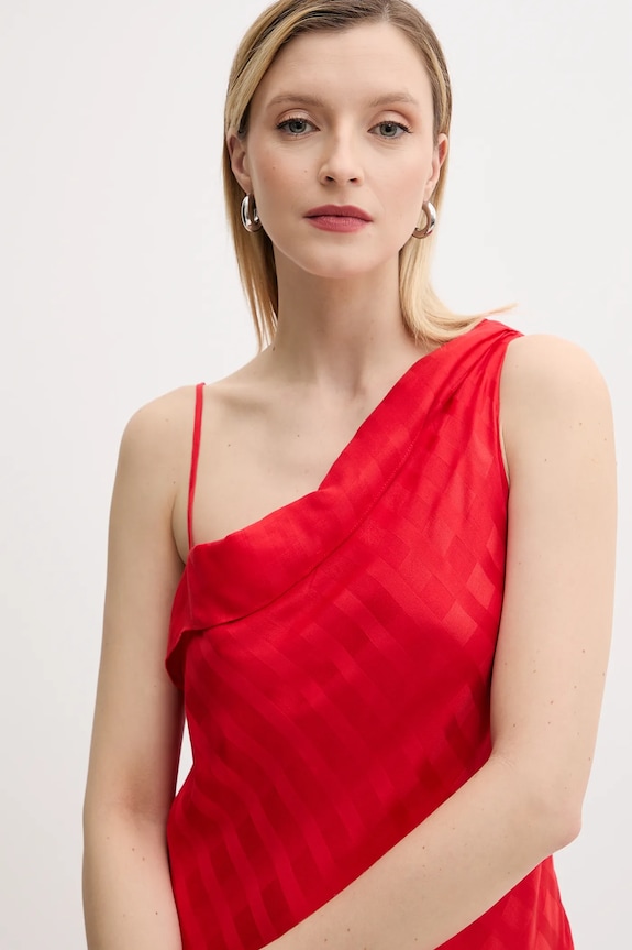 Φόρεμα Samsoe Samsoe SAMARINA κόκκινο F25200095