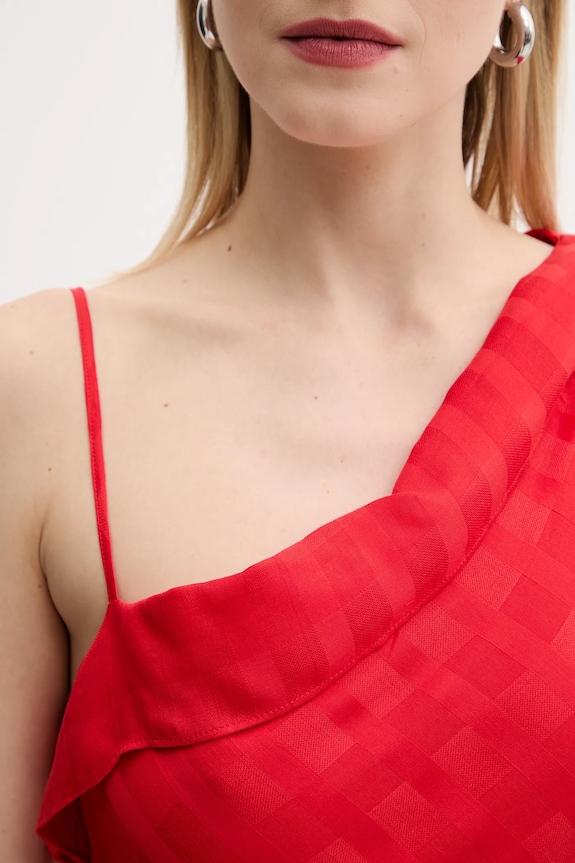 Φόρεμα Samsoe Samsoe SAMARINA F25200095 κόκκινο