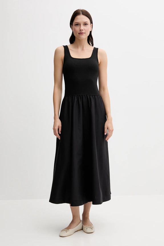 Îmbrăcăminte Tommy Hilfiger rochie WW0WW44612 negru