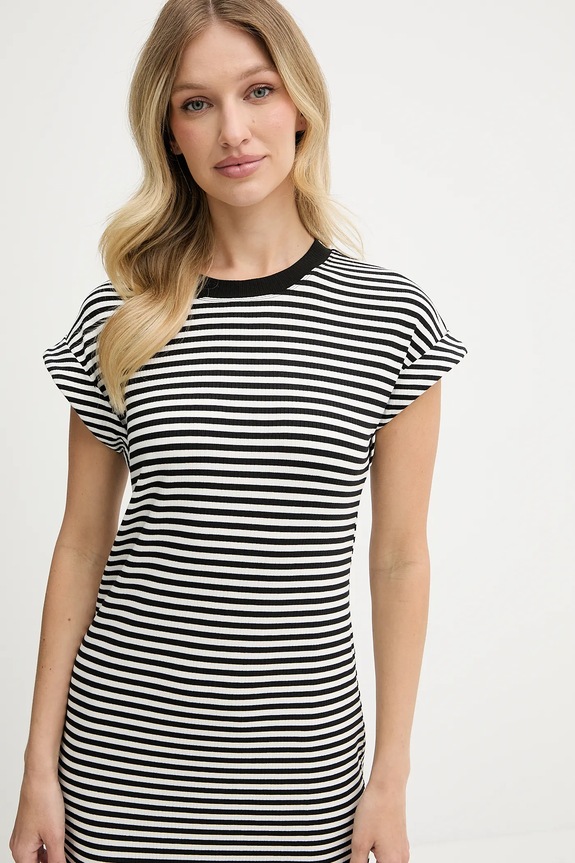 Šaty Tommy Hilfiger čierna WW0WW45804