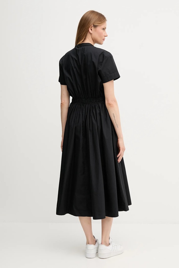 Oblečenie Bavlnené šaty Tommy Hilfiger WW0WW45835 čierna