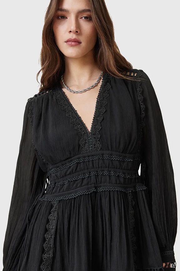 Oblečenie Šaty AllSaints XANTHE W213DC čierna