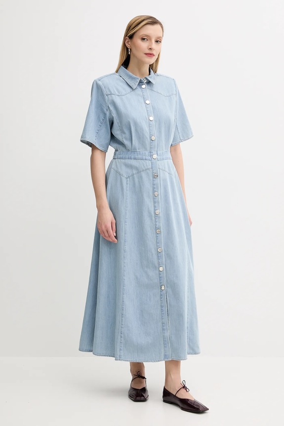 Gestuz rochie jeans 10910194 albastru AW25