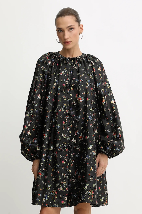 Stine Goya rochie mini negru SG.AW25.D150.2067