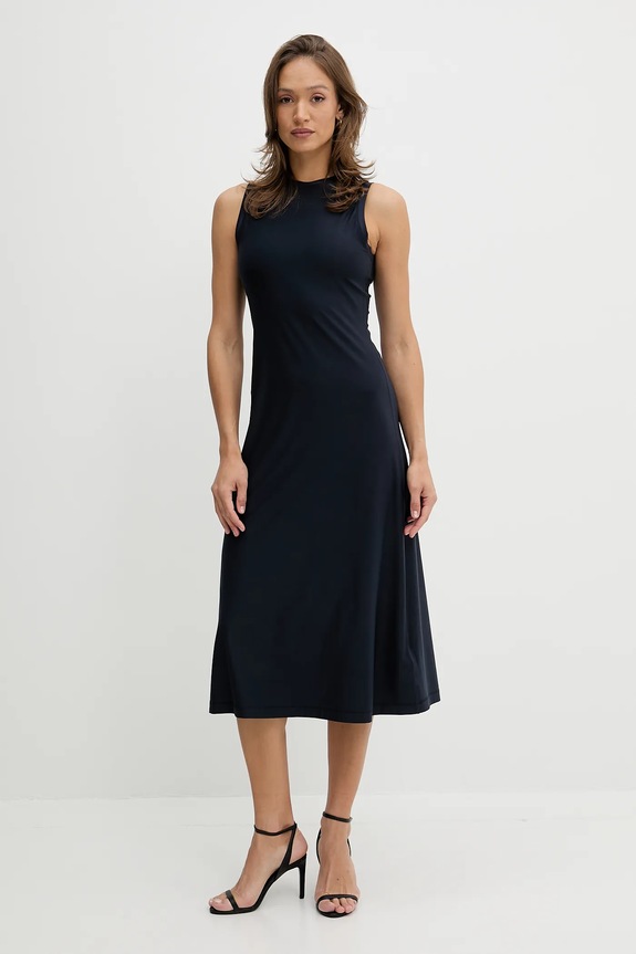 Šaty Calvin Klein Jeans LV044C236G námořnická modř AW25