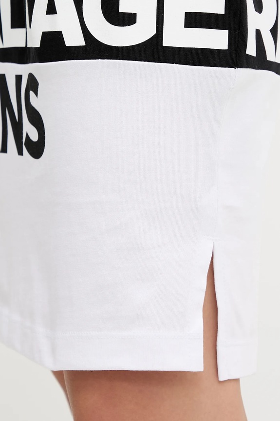 Bavlnené šaty Karl Lagerfeld Jeans A3W13005 čierna
