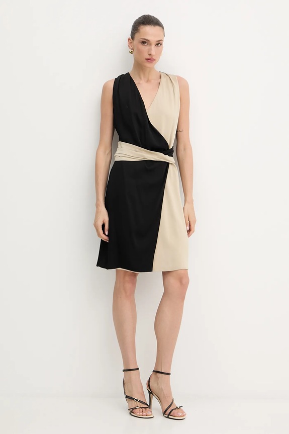 Šaty BOSS Delalia 50542870 čierna AW25