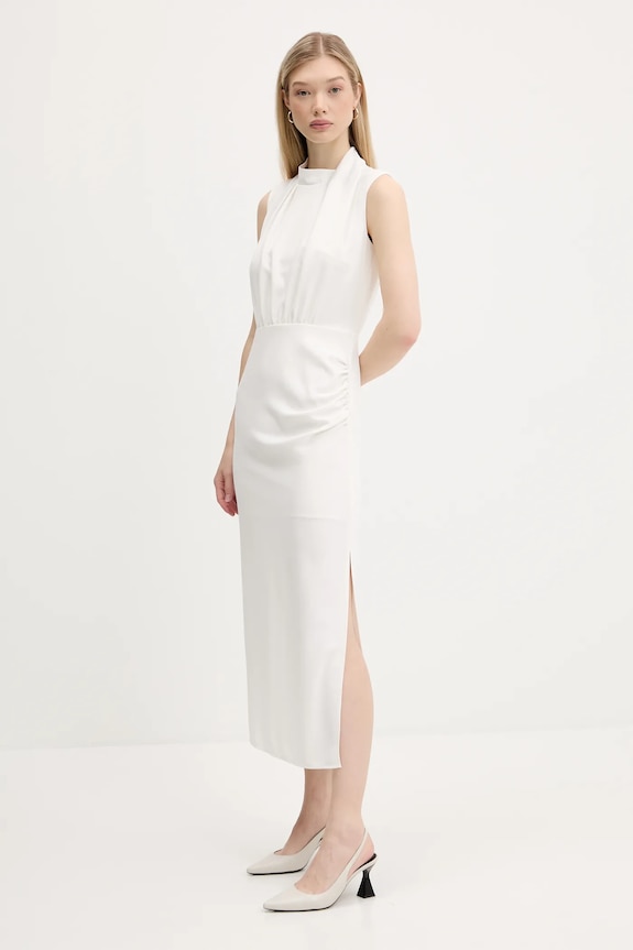 Šaty HUGO Kimile 50542318 béžová AW25