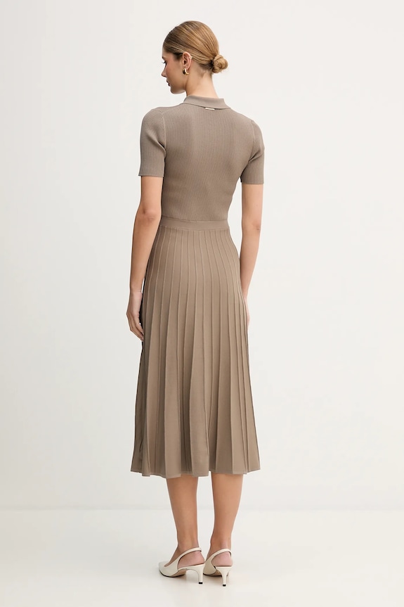 Îmbrăcăminte MICHAEL Michael Kors rochie MT5834F33D maro