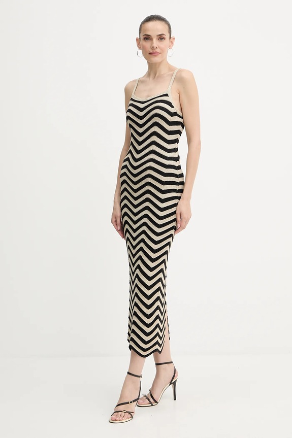 Guess vestito VERA W5YK0V.Z0192 nero AW25