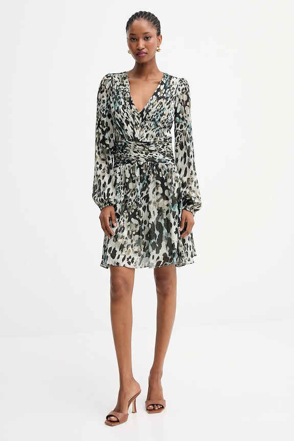 Šaty Guess ROMINA W5YK20.WDW82 béžová AW25