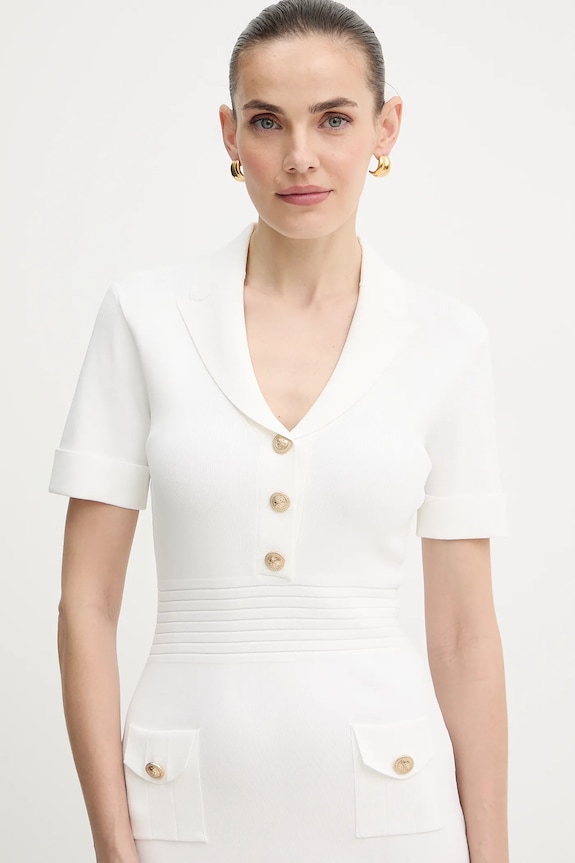 Šaty Guess FELICITY béžová W5YK29.Z0130