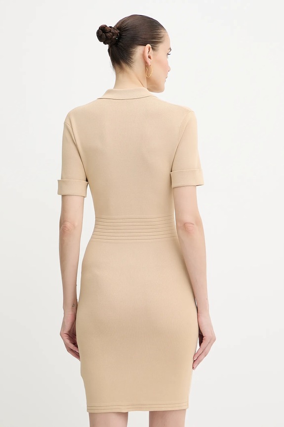 Oblačila Obleka Guess FELICITY W5YK29.Z0130 bež
