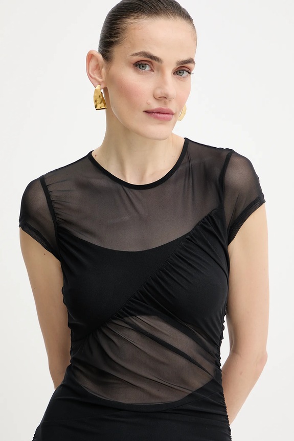 Guess sukienka GRACEY czarny W5YK66.KBAH2