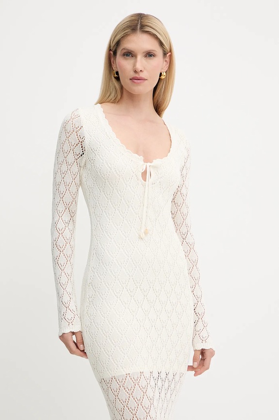 Guess sukienka ALBA beżowy W5YK85.Z0010