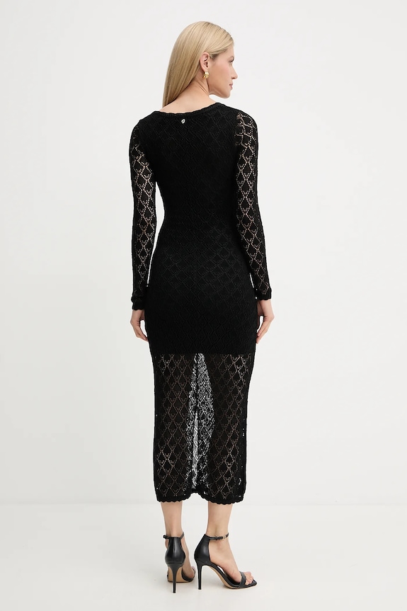 Oblečenie Šaty Guess ALBA W5YK85.Z0010 čierna