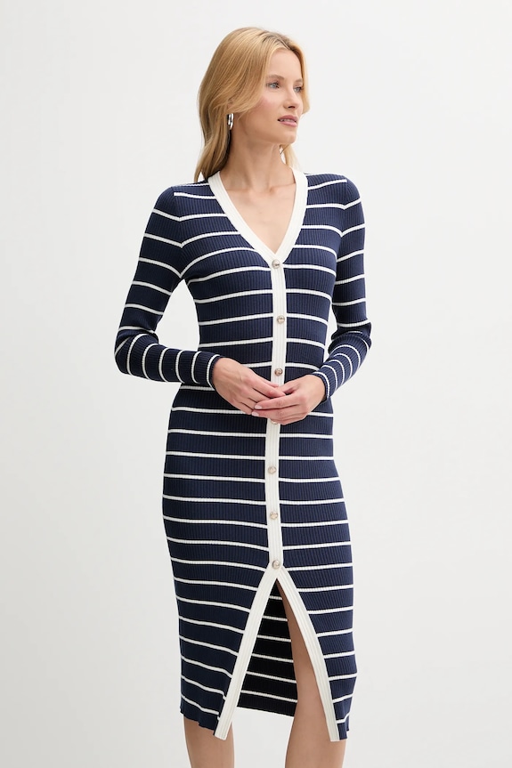 Abbigliamento Guess vestito ANDREA W5YK98.Z2YK2 blu navy