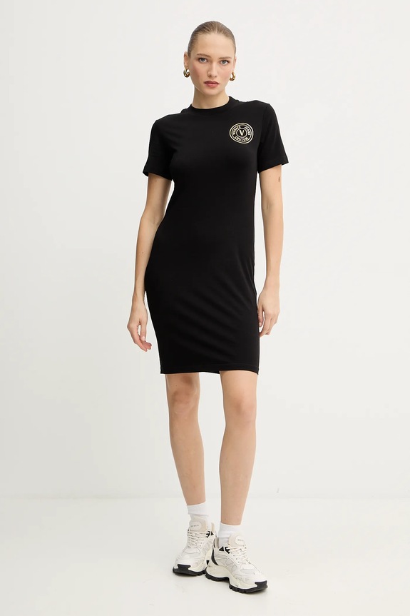 Versace Jeans Couture sukienka 79HAOT00.CJ03T czarny AW25