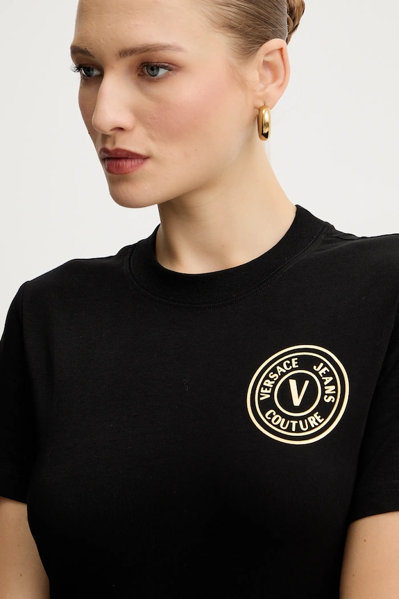 Versace Jeans Couture sukienka czarny 79HAOT00.CJ03T