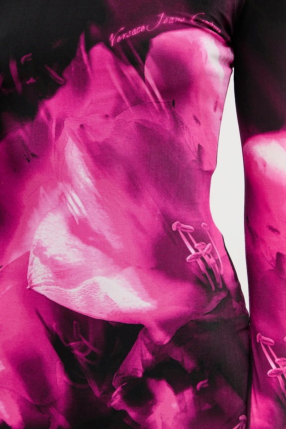 Φόρεμα Versace Jeans Couture 79HAO9P0.JS526 μαύρο