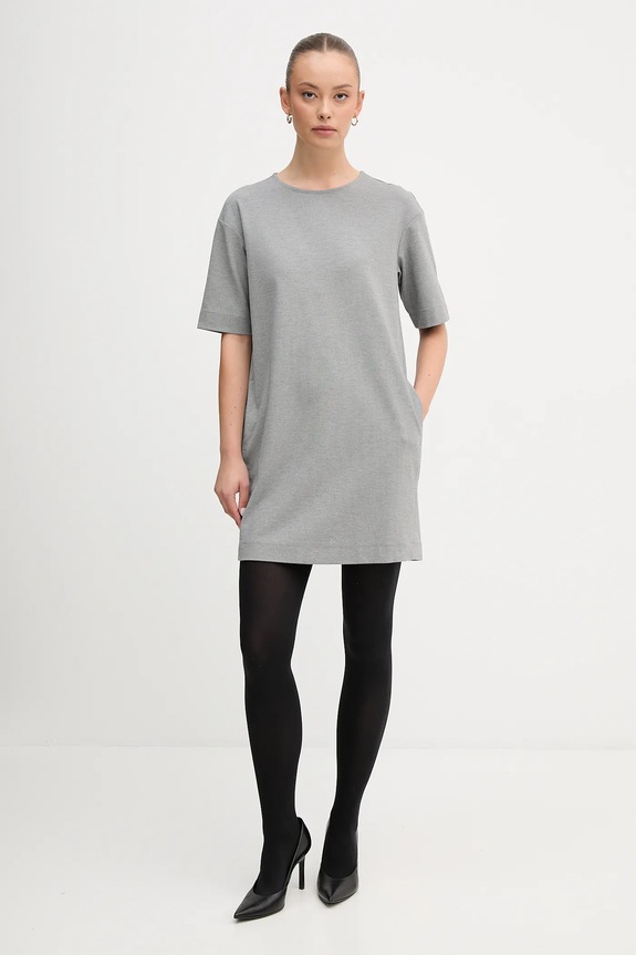 Сукня United Colors of Benetton 47CKDV0BW сірий AW25
