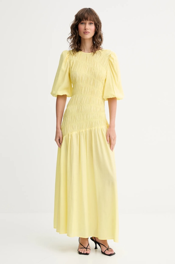 Сукня Never Fully Dressed Nara casual жовтий NFDDR3014