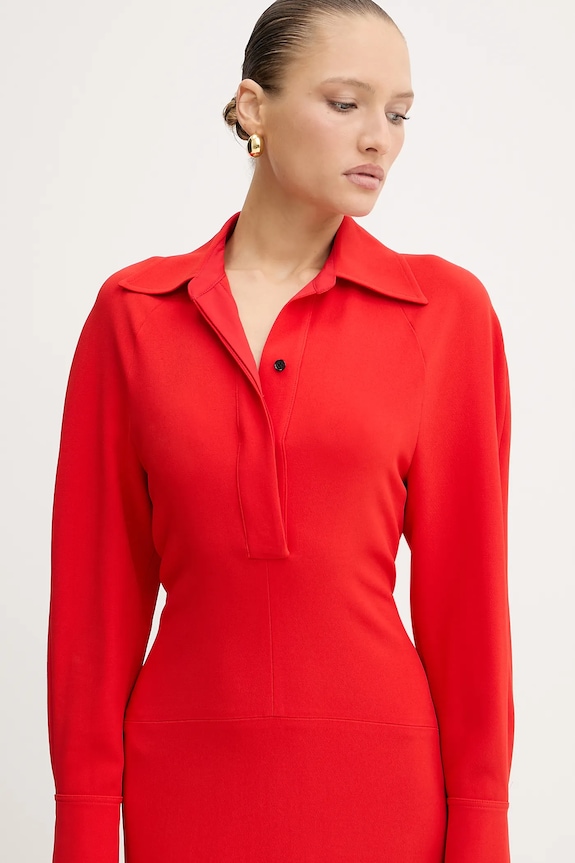 Платье Victoria Beckham красный 1325WDR006598A