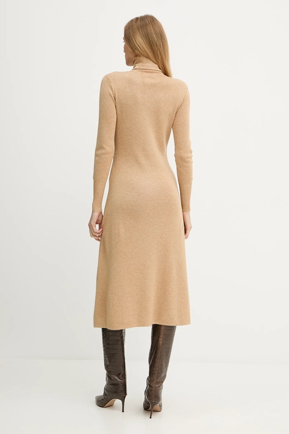 Дрехи Рокля с вълна Fracomina FR25WD5004K459Q7 бежов