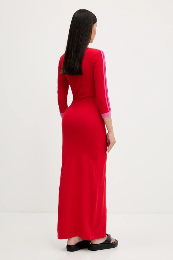 Oblačila Obleka adidas Originals Maxi Dress V JW3668 rdeča