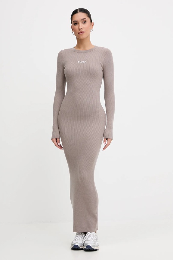 Платье Guess FLAMINIA длинный бежевый V5BK02.Z3JD2