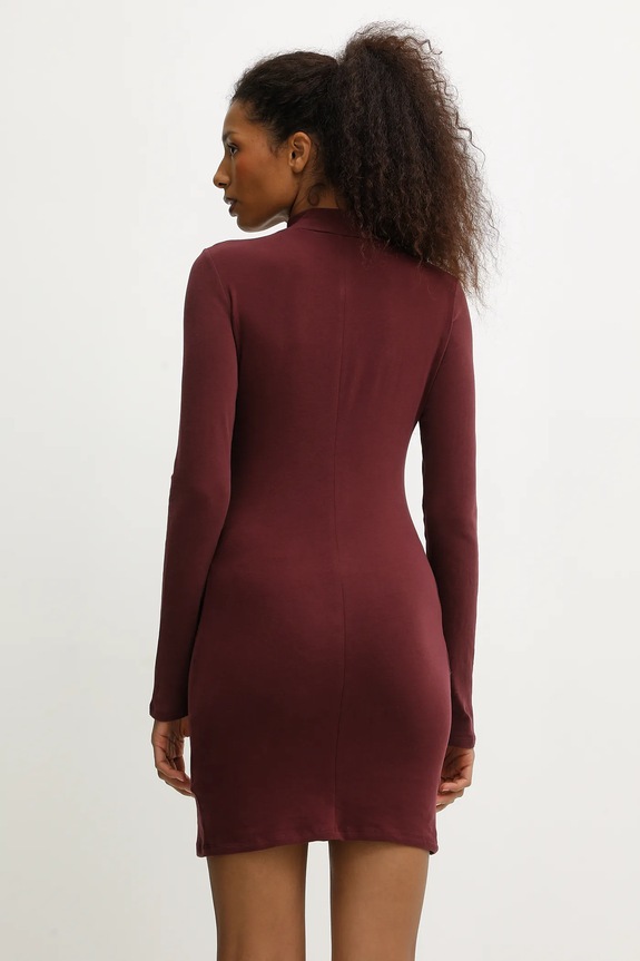 Îmbrăcăminte Guess rochie ALBA V5BK04.KCBF1 burgundia