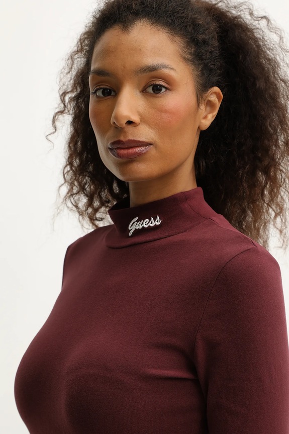 Guess rochie ALBA burgundia V5BK04.KCBF1