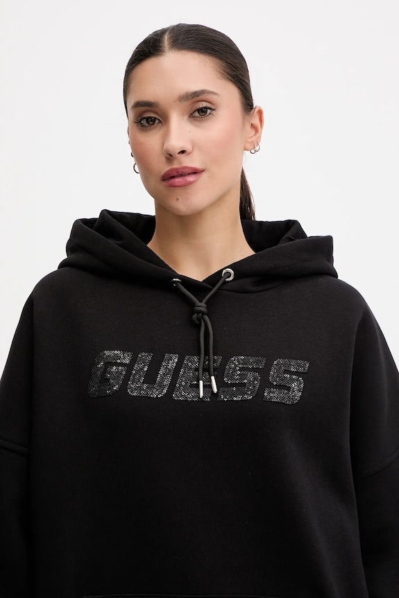 Кофта Guess AELIA чорний V5BQ12.KB681