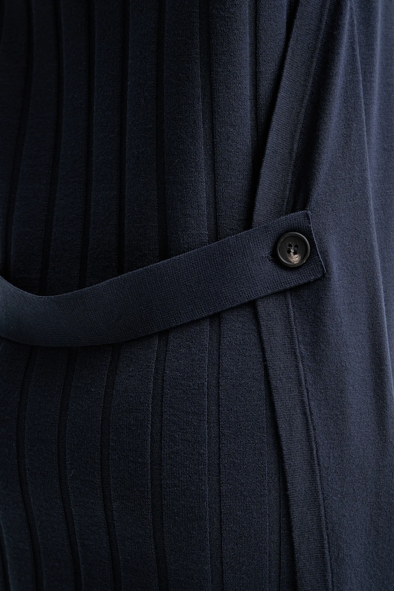 Šaty MM by Max Mara AULLA 2526326017600 tmavomodrá