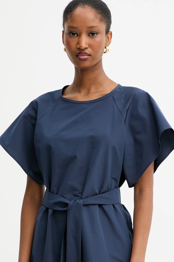 Φόρεμα Weekend Max Mara DENIS σκούρο μπλε 2525226041600