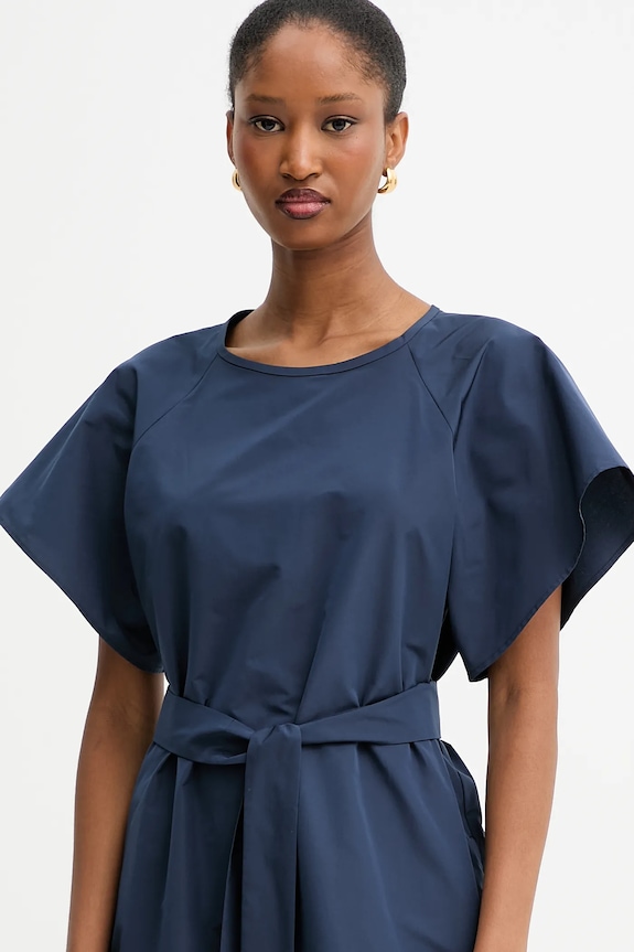 Φόρεμα Weekend Max Mara DENIS σκούρο μπλε 2525226041600