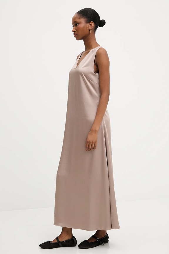 Φόρεμα Weekend Max Mara OTTELIA 2525226061600 καφέ AW25