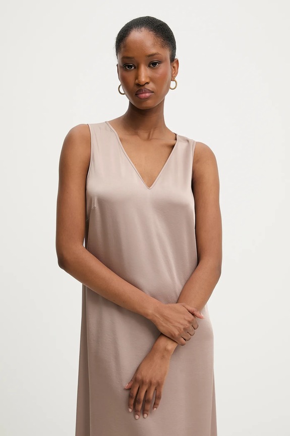 Φόρεμα Weekend Max Mara OTTELIA καφέ 2525226061600