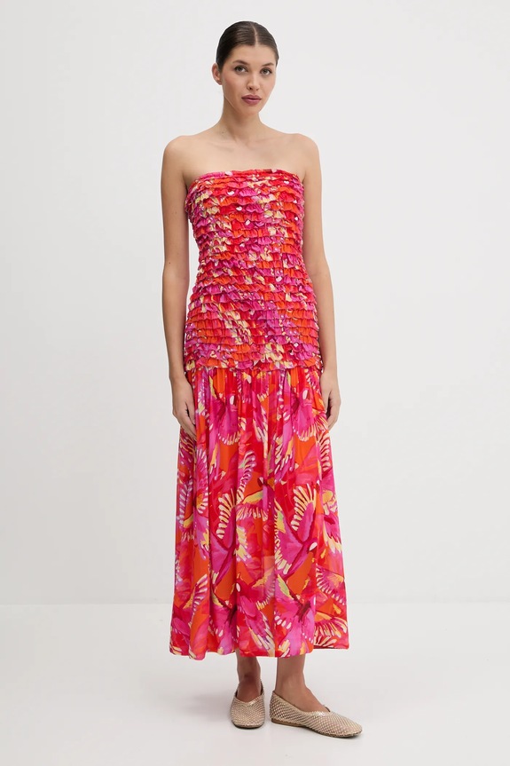 Φόρεμα Farm Rio εμπριμέ κόκκινο 336592