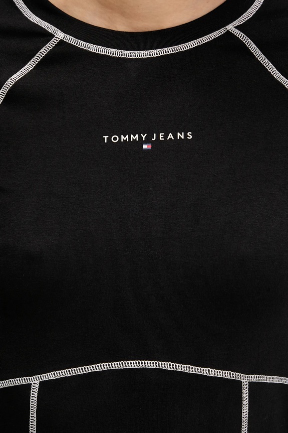 Φόρεμα Tommy Jeans DW0DW21465 μαύρο