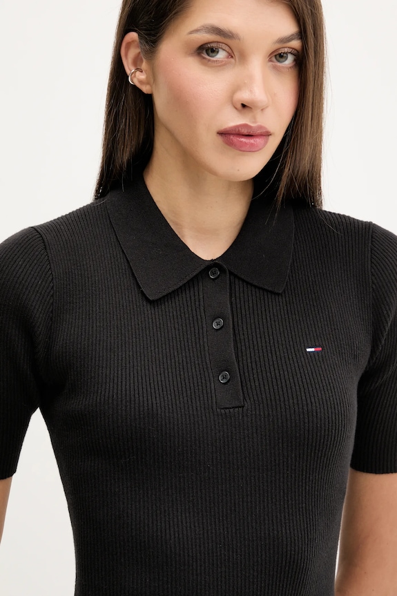 Φόρεμα Tommy Jeans μαύρο DW0DW21471