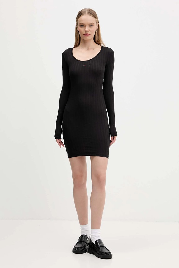 Φόρεμα Tommy Jeans DW0DW21508 μαύρο AW25