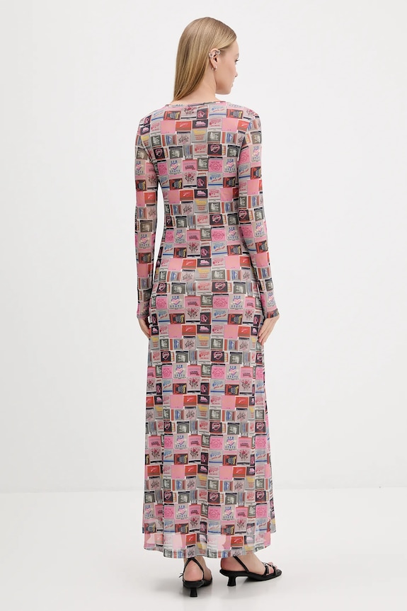 Oblačila Obleka Tommy Jeans DW0DW21511 roza