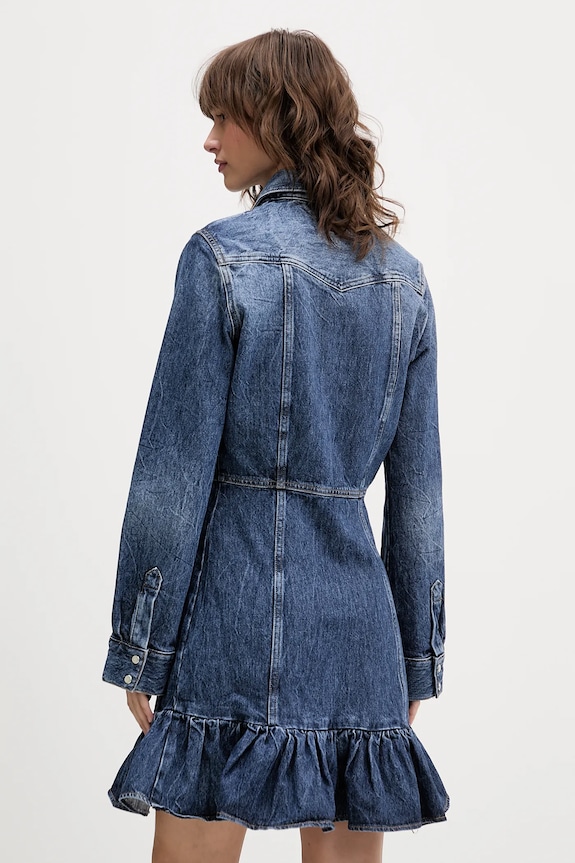 Дрехи Дънкова рокля Tommy Jeans DW0DW21635 тъмносин